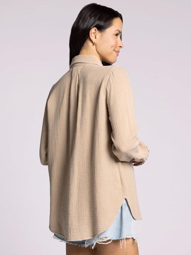 Riley Shirt - Lemon Pepper