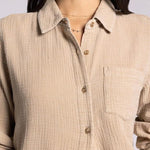 Riley Shirt - Lemon Pepper