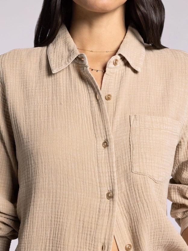 Riley Shirt - Lemon Pepper