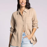 Riley Shirt - Lemon Pepper