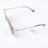 River Polarized Lens Sunglasses - Gold/Brown
