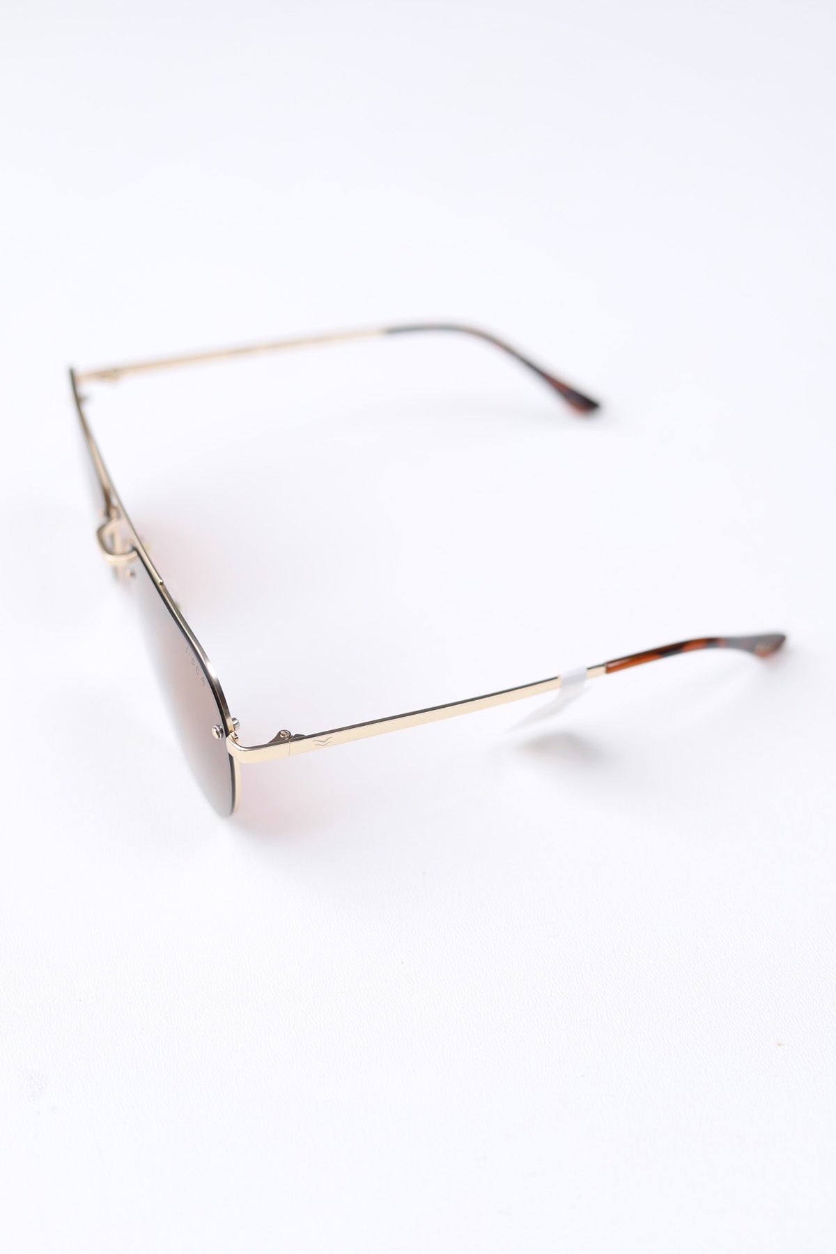 River Polarized Lens Sunglasses - Gold/Brown