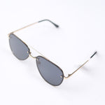 River Polarized Lens Sunglasses - Gold/Smoke