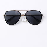 River Polarized Lens Sunglasses - Gold/Smoke