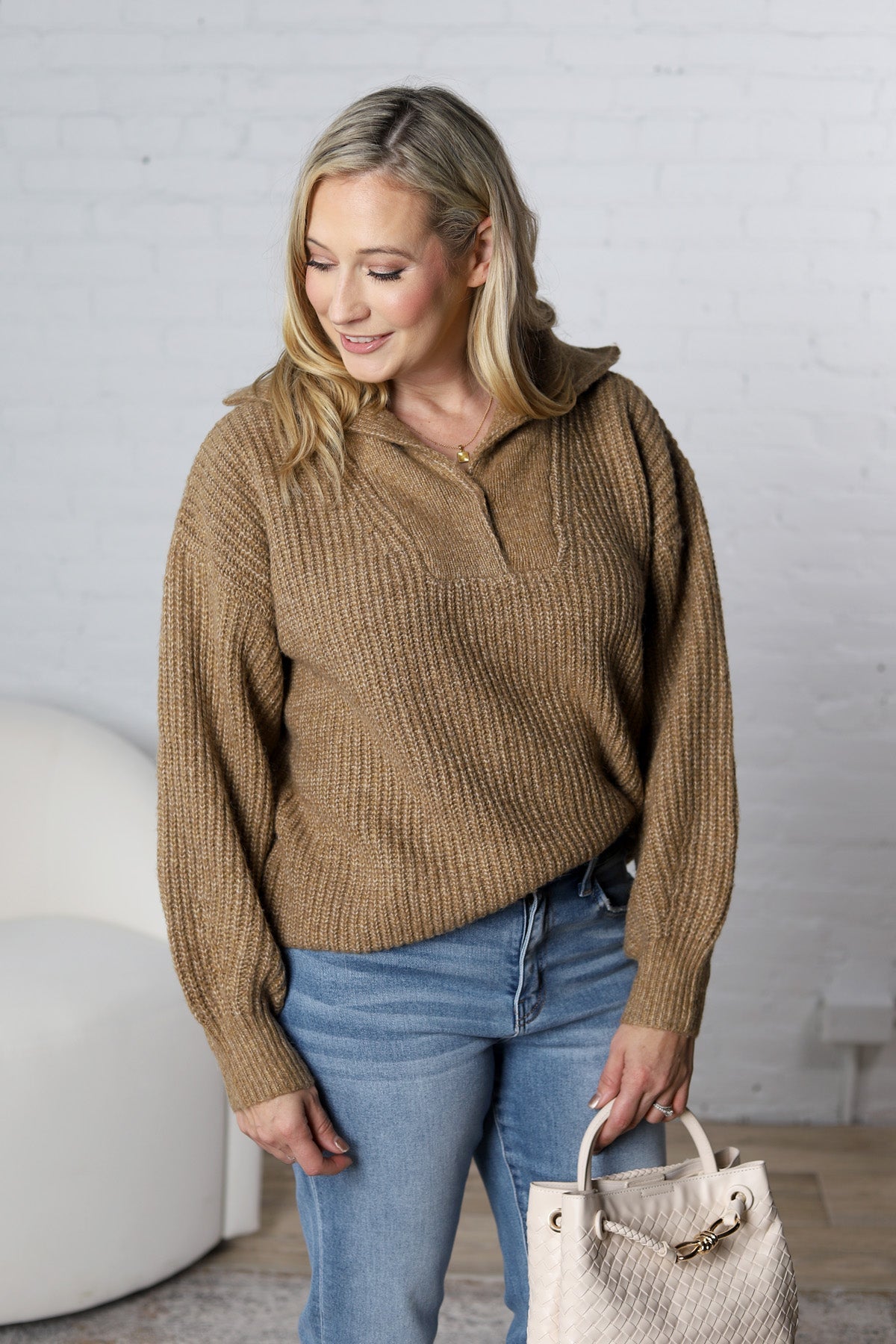 Romy Henley Neckline Sweater