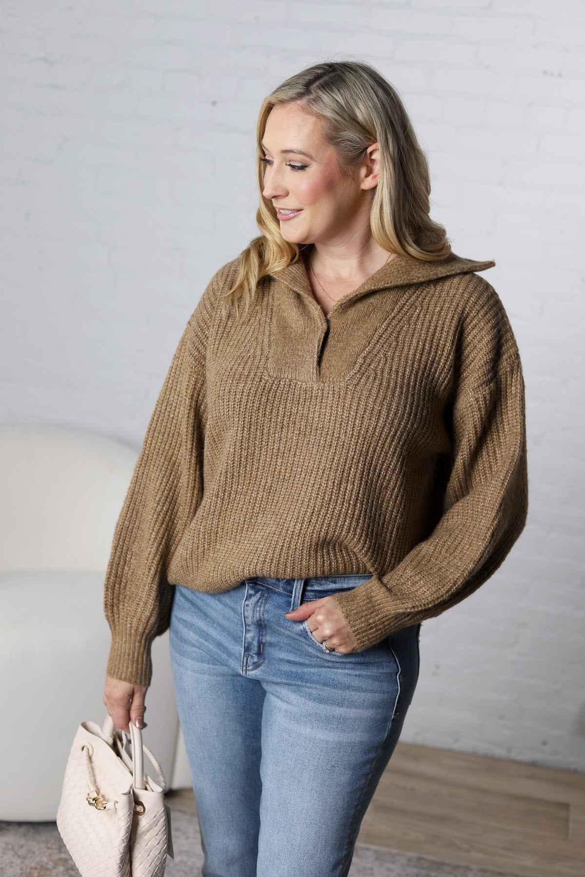 Romy Henley Neckline Sweater