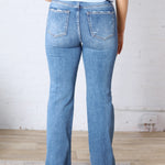 Romy Tummy Control Straight Jeans - Medium Wash