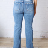 Romy Tummy Control Straight Jeans - Medium Wash