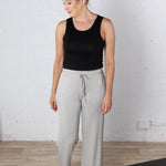 Rory Lounge Mid-Rise Pants - Grey