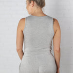 Rory Lounge Terry Tank Top - Grey