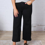 Rosaline Mid-Rise Wide Leg Crop