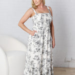 Rose Haven Maxi Dress