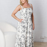 Rose Haven Maxi Dress