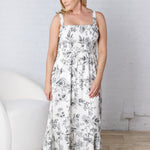 Rose Haven Maxi Dress