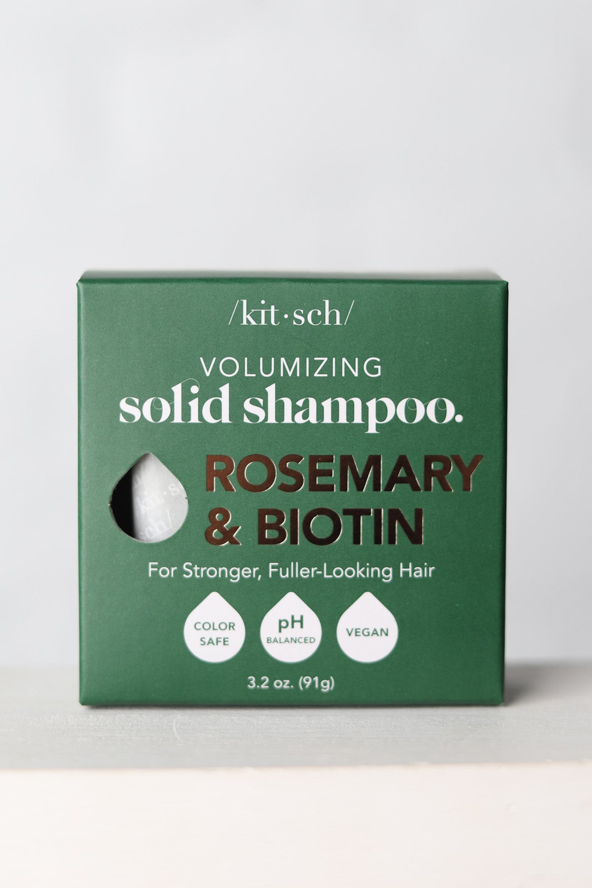 Rosemary & Biotin Volumizing Shampoo Bar by KITSCH