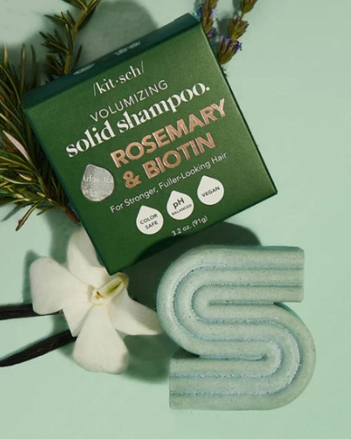 Rosemary & Biotin Volumizing Shampoo Bar by KITSCH