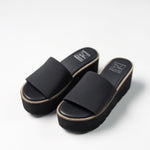 Ross Gore Black Platform Sandal by Dirty Laundry - Final Sale