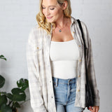 Rowan Classic Flannel Top - Grey