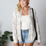 Rowan Classic Flannel Top - Grey