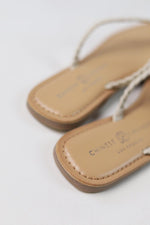 Rowe Cream Flip Flop Sandal by Chinese Laundry - Final Sale