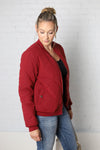 Sabryn Burgundy Jacket