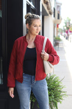 Sabryn Burgundy Jacket