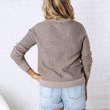 Sadie Slub Sweater - Grey