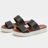 Saige Black Platform Sandal - Final Sale