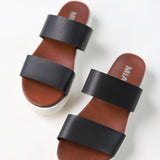 Saige Black Platform Sandal - Final Sale