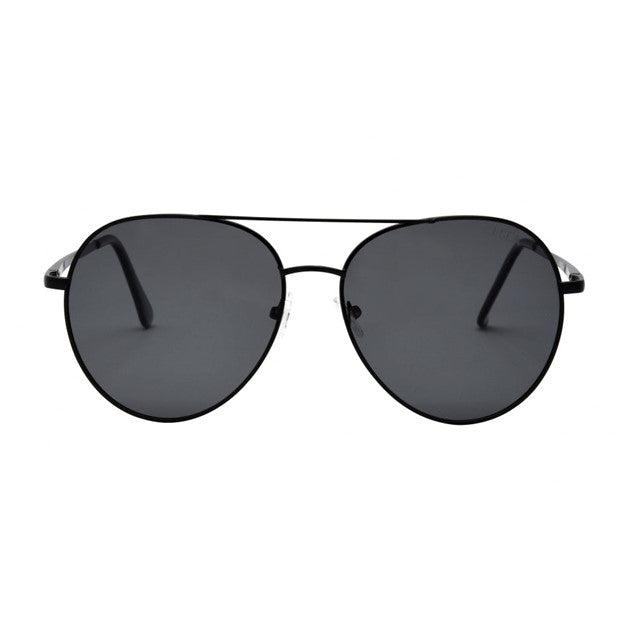 Sailor Sunglasses - Black/Smoke Polarized Lens by I-SEA