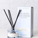 Salt & Sea Reed Diffuser - Blue Tinted Jar
