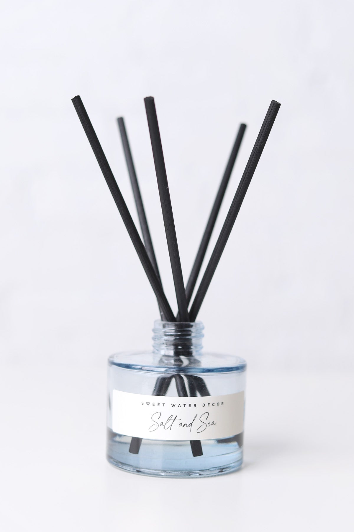 Salt & Sea Reed Diffuser - Blue Tinted Jar