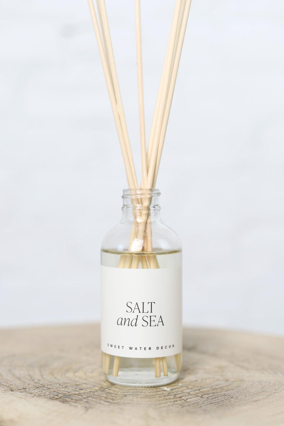 Salt + Sea Reed Diffuser - Clear Jar