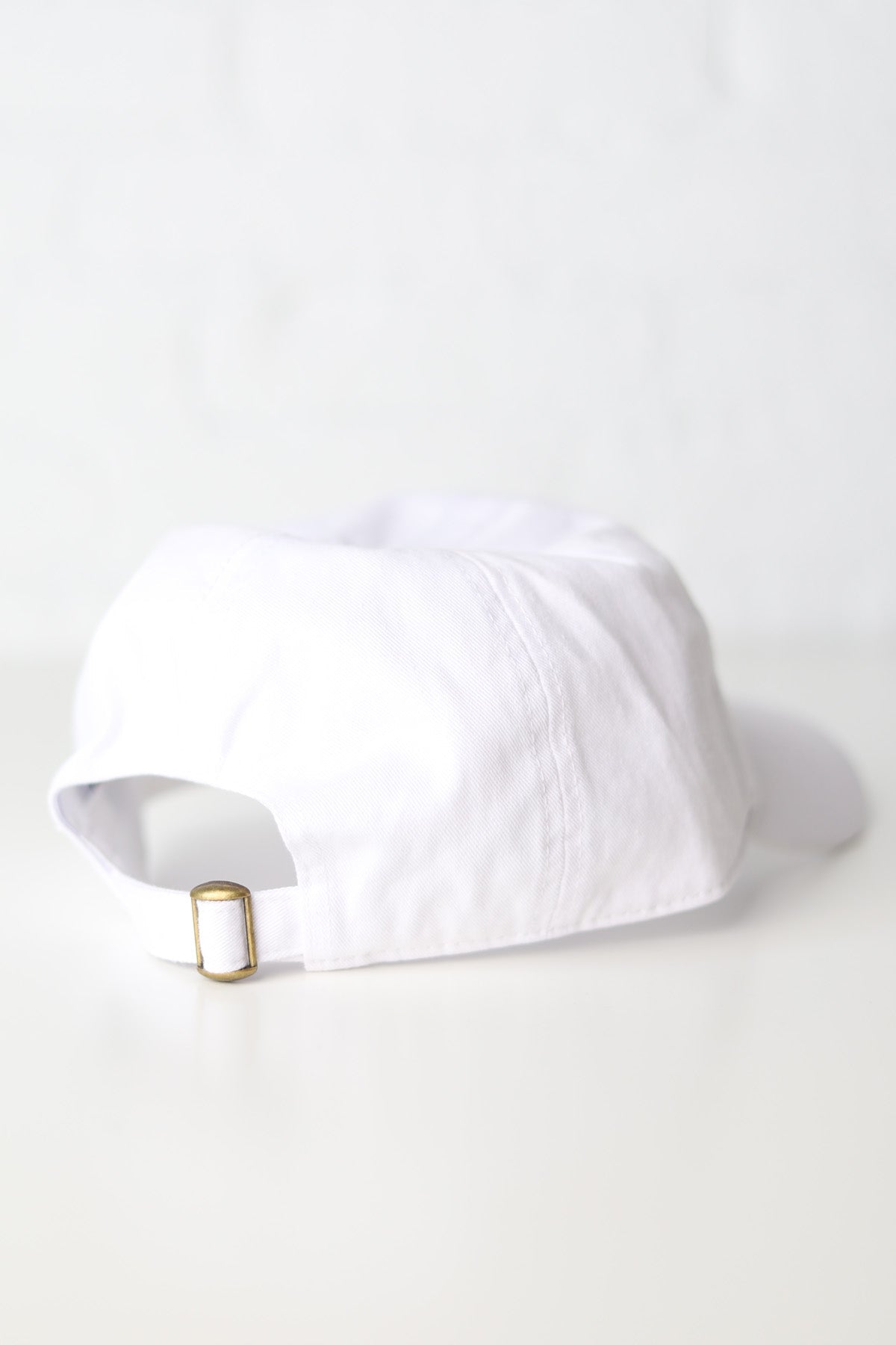 Salty Embroidered Baseball Cap - White