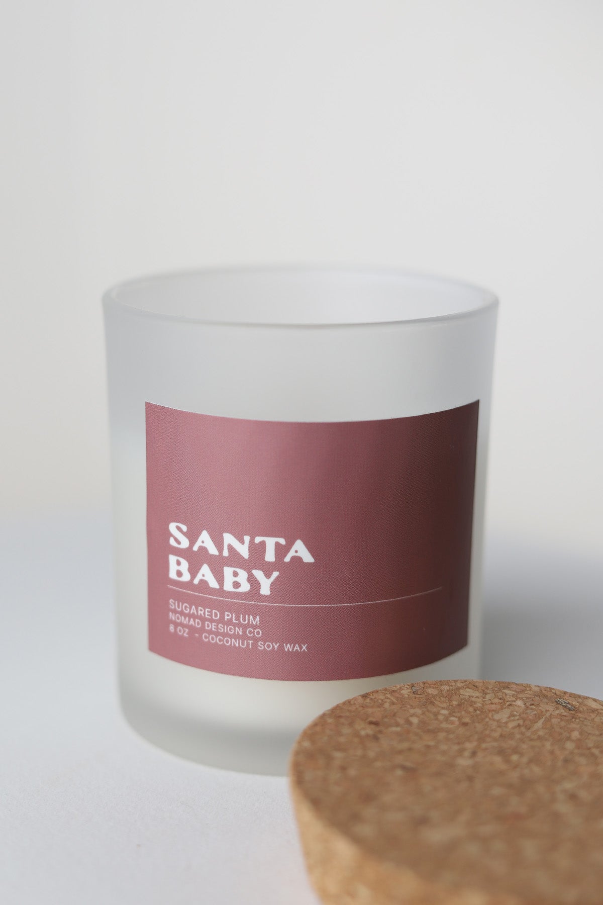 Santa Baby Candle