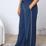 Savannah Finish Line Track Pants - Blue Thunder