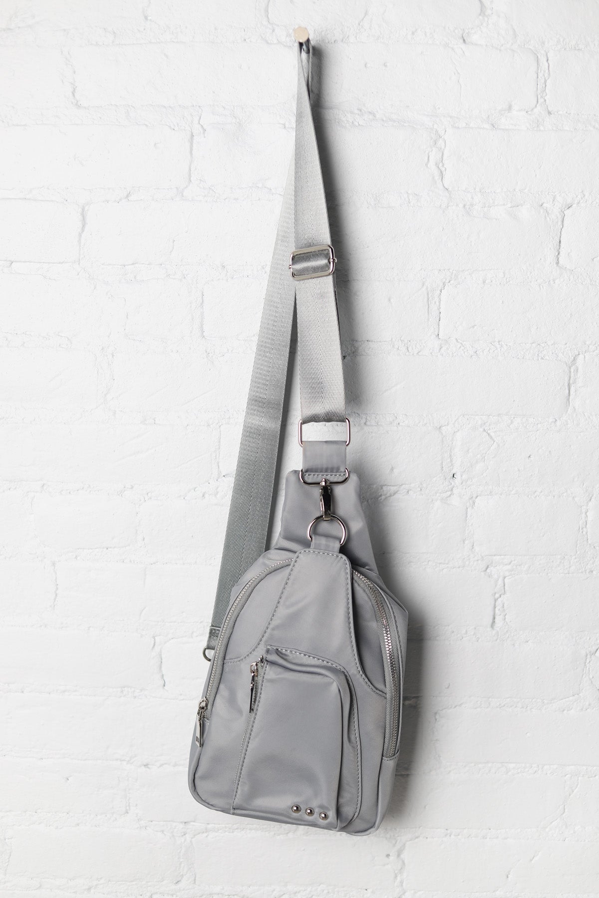 Savannah Gray Sling Bag