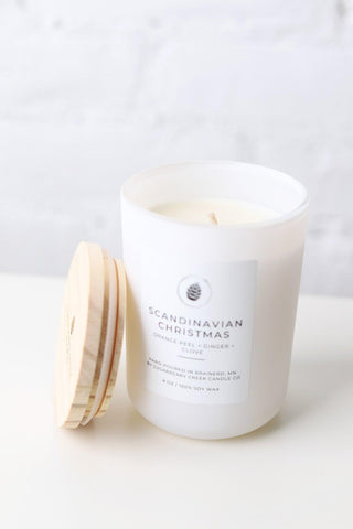 Scandinavian Christmas Soy Wax Candle - 8 oz