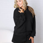 Scout Cozy Lounge Hoodie - Black