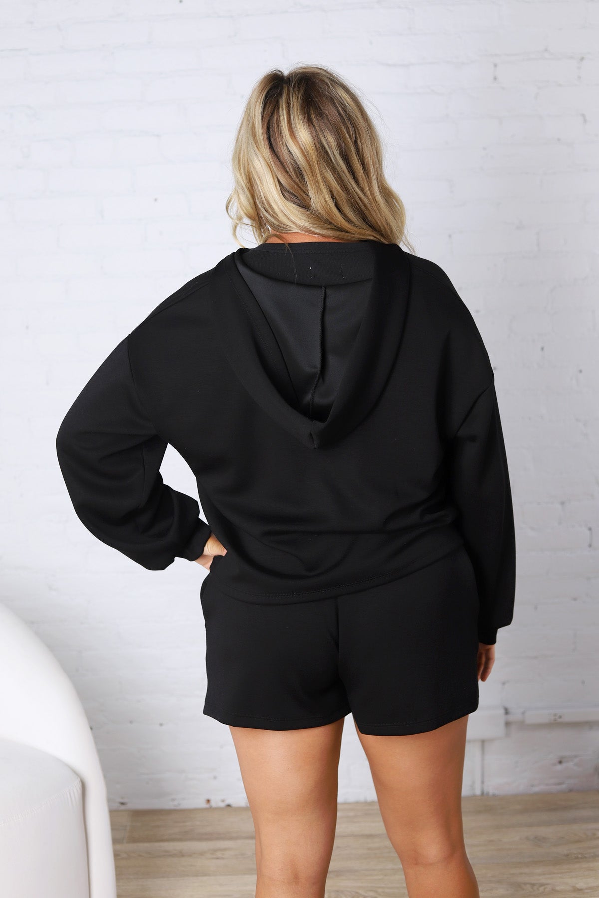 Scout Cozy Lounge Hoodie - Black