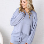 Scout Cozy Lounge Hoodie - Dusty Blue