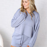 Scout Cozy Lounge Hoodie - Dusty Blue
