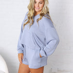 Scout Cozy Lounge Hoodie - Dusty Blue