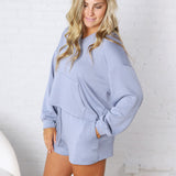 Scout Cozy Lounge Hoodie - Dusty Blue