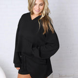 Scout Cozy Lounge Shorts - Black