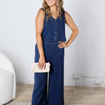 Scout Jersey Denim Pant by Z Supply - Indigo
