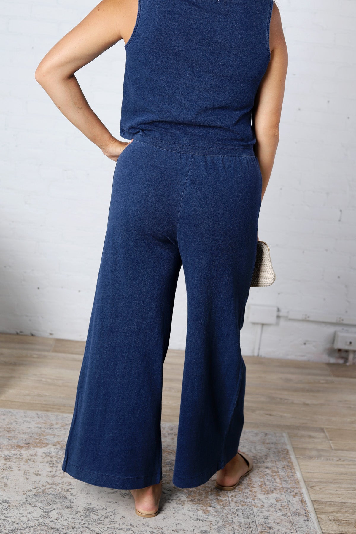 Scout Jersey Denim Pant by Z Supply - Indigo
