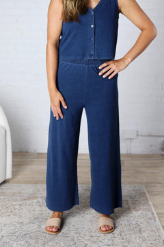 Scout Jersey Denim Pant by Z Supply - Indigo