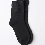 Selayne Thick Crew Socks - Black