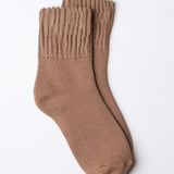 Selayne Thick Crew Socks - Caramel